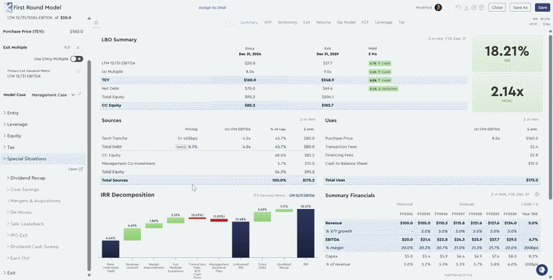 Sensitize Run-rate Cost Savings